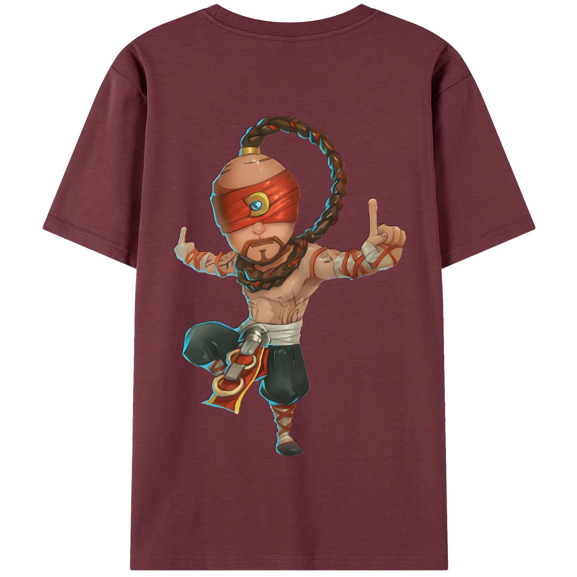 リーグ・オブ・レジェンド League of Legends LOL 綿100％半袖Tシャツ（背面プリント）